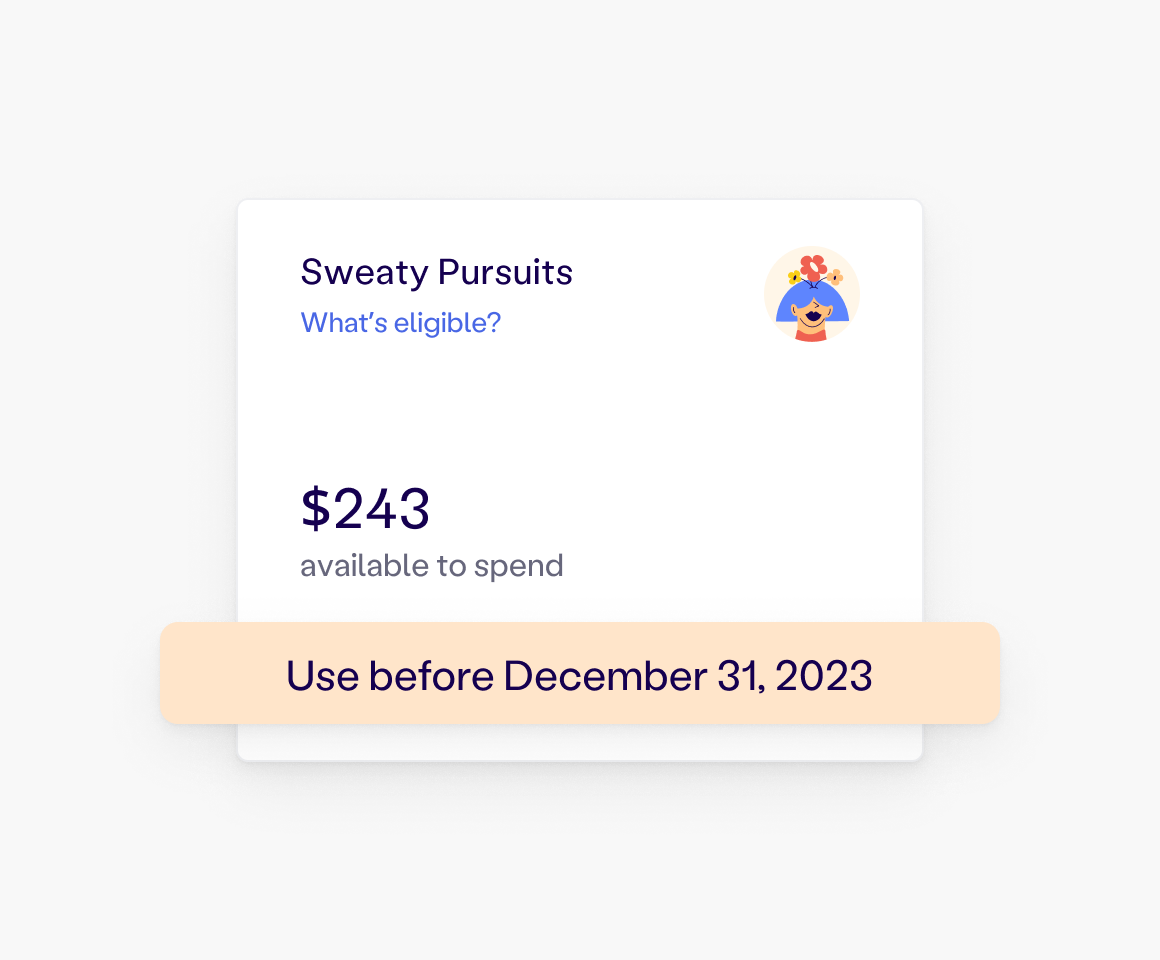 Expiring alert — benefit card with use-by date
